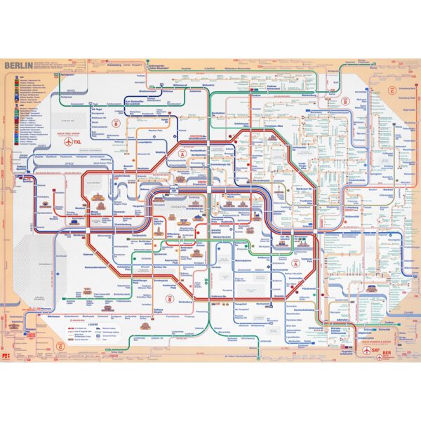 Railway Citymap - Berlin